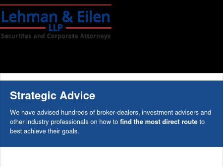 Lehman & Ellen LLP