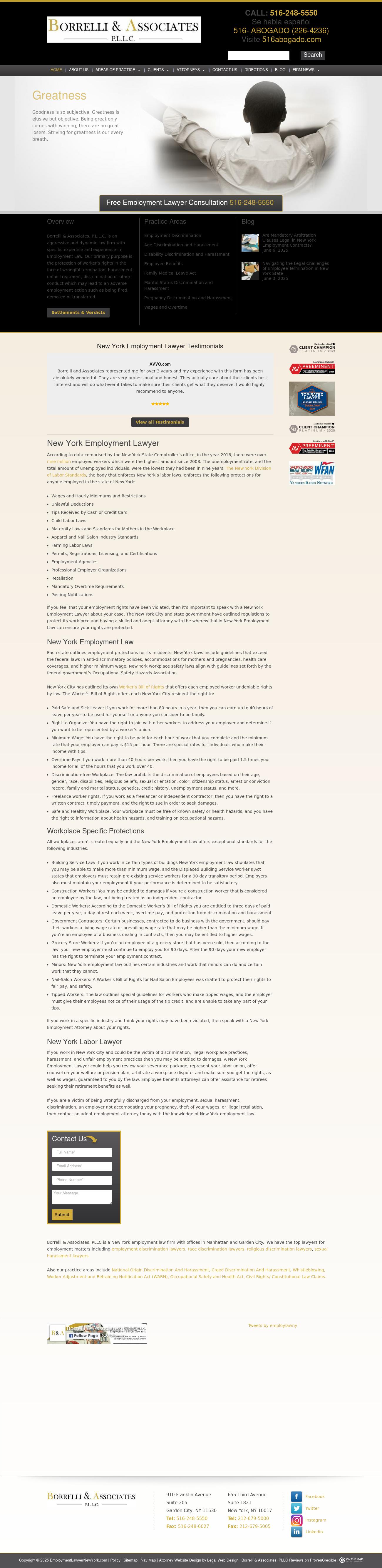 Borrelli & Associates, P.L.L.C. - New York NY Lawyers