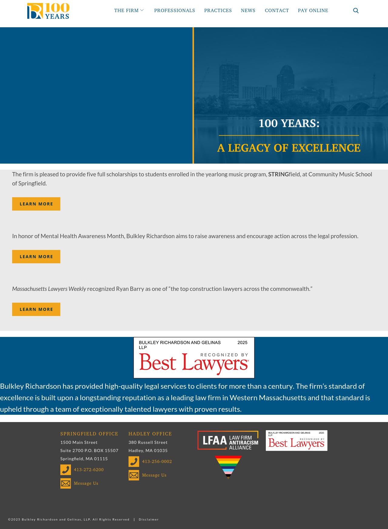 Bulkley, Richardson and Gelinas, LLP - Boston MA Lawyers