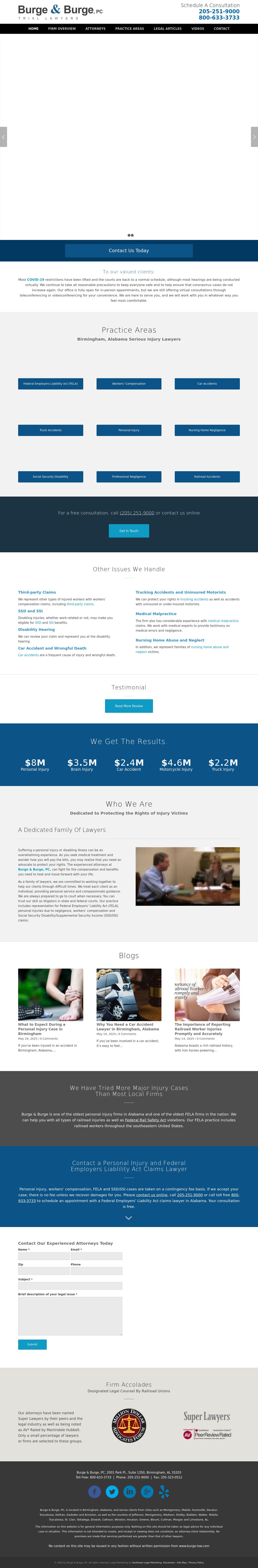 Burge & Burge, PC - Birmingham AL Lawyers