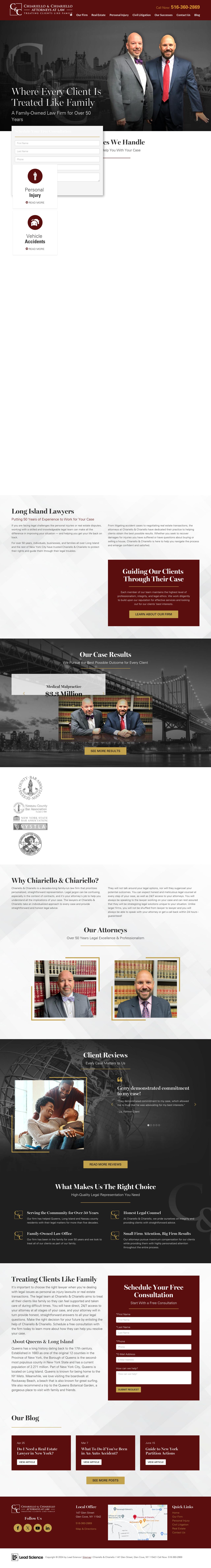 Chiariello & Chiariello - Glen Cove NY Lawyers