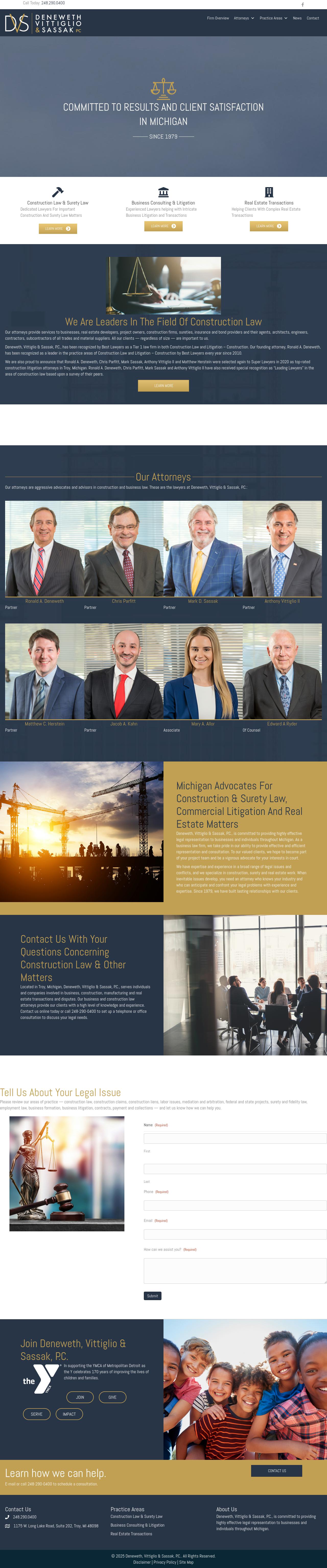 Deneweth, Dugan & Parfitt, P.C. - Troy MI Lawyers