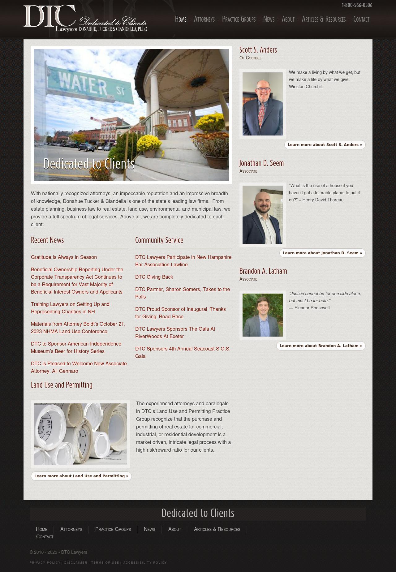 Donahue Tucker & Ciandella PLLC - Exeter NH Lawyers