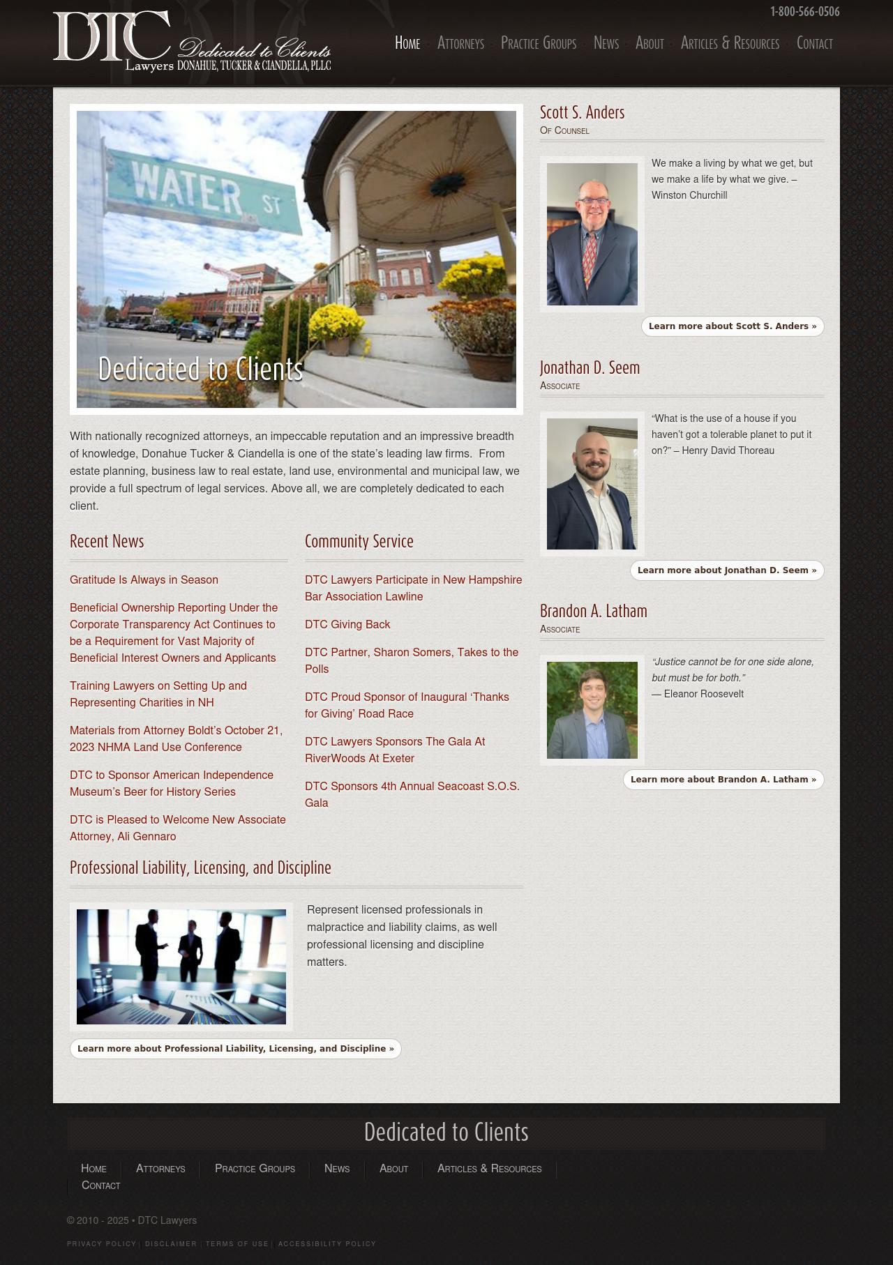 Donahue Tucker & Ciandella PLLC - Portsmouth NH Lawyers