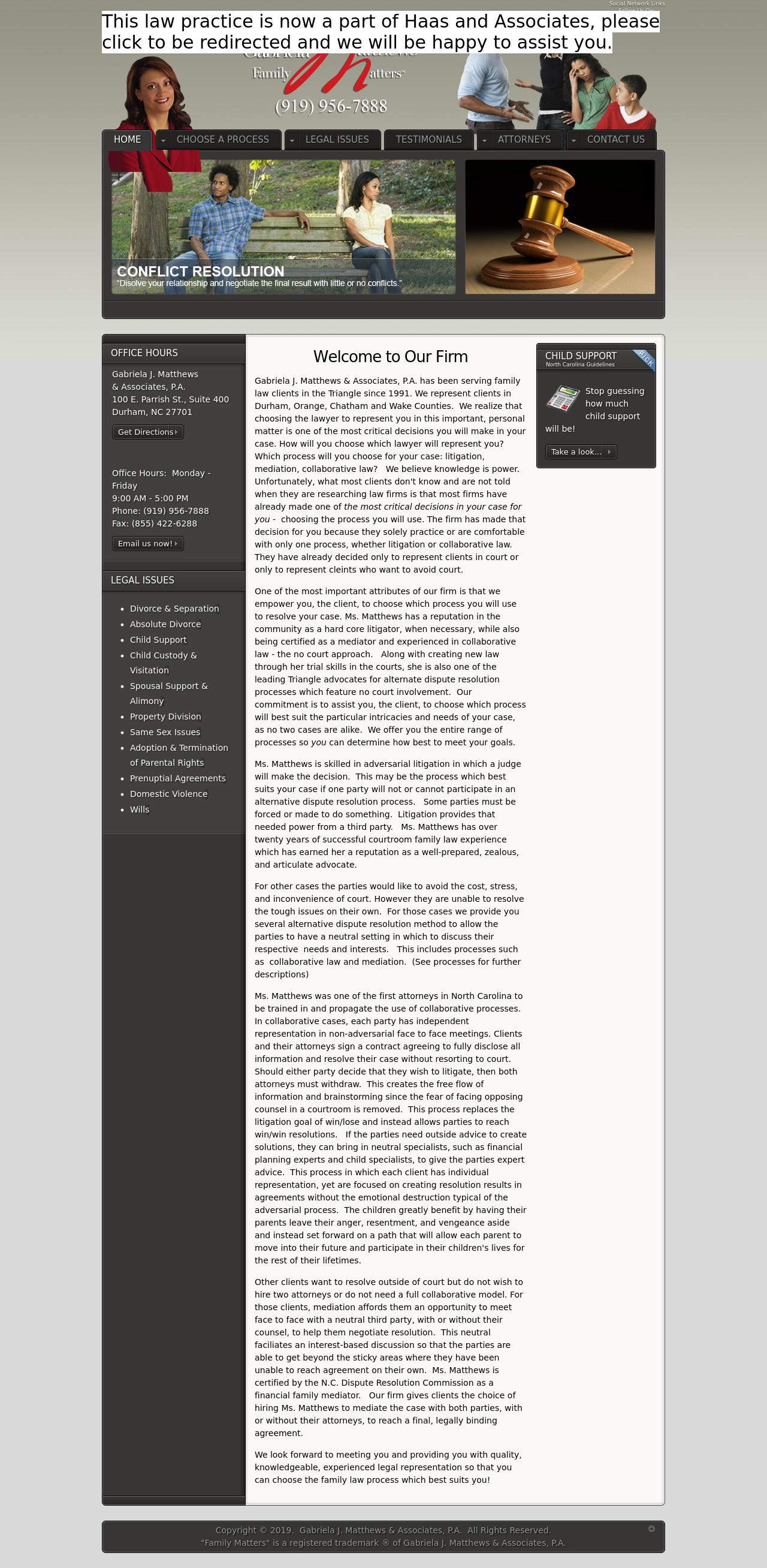 Gabriela J. Matthews & Associates, P.A. - Durham NC Lawyers
