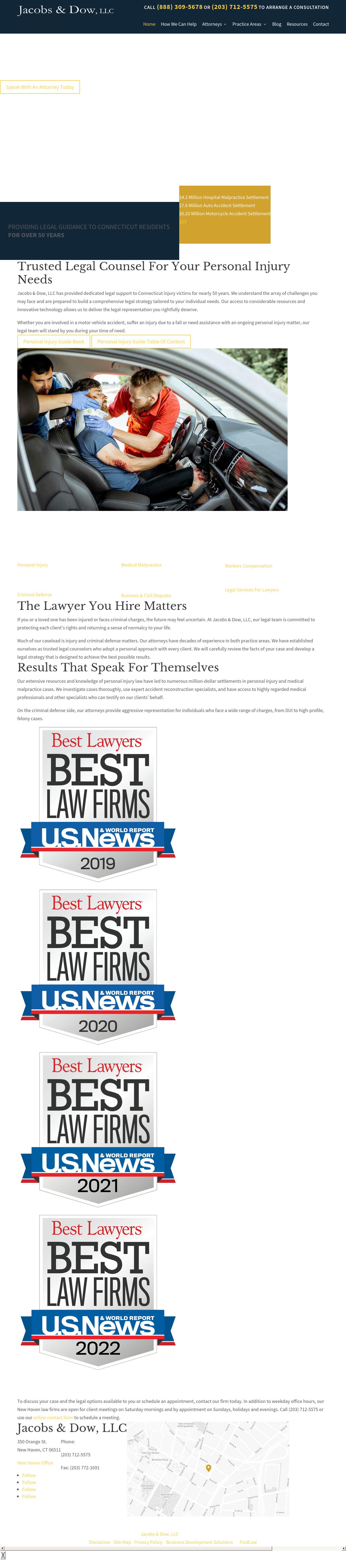 Jacobs & Dow LLC - New Haven CT Lawyers
