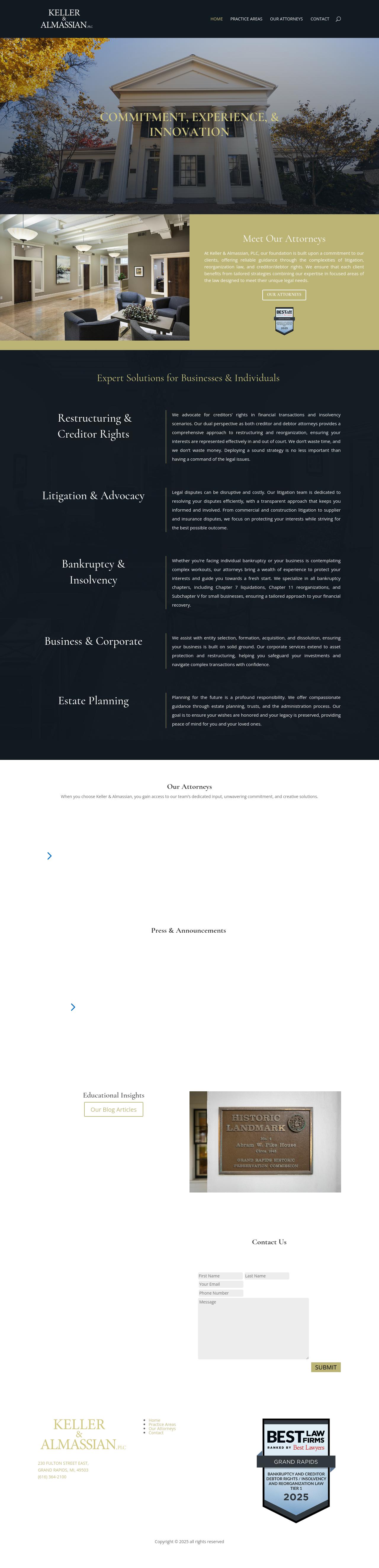 Keller & Almassian, PLC - Grand Rapids MI Lawyers