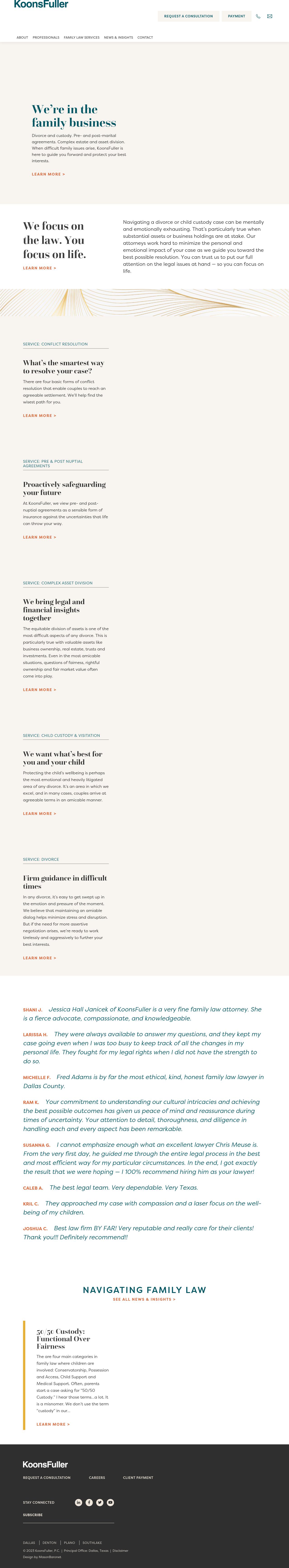 KoonsFuller P.C. - Dallas TX Lawyers