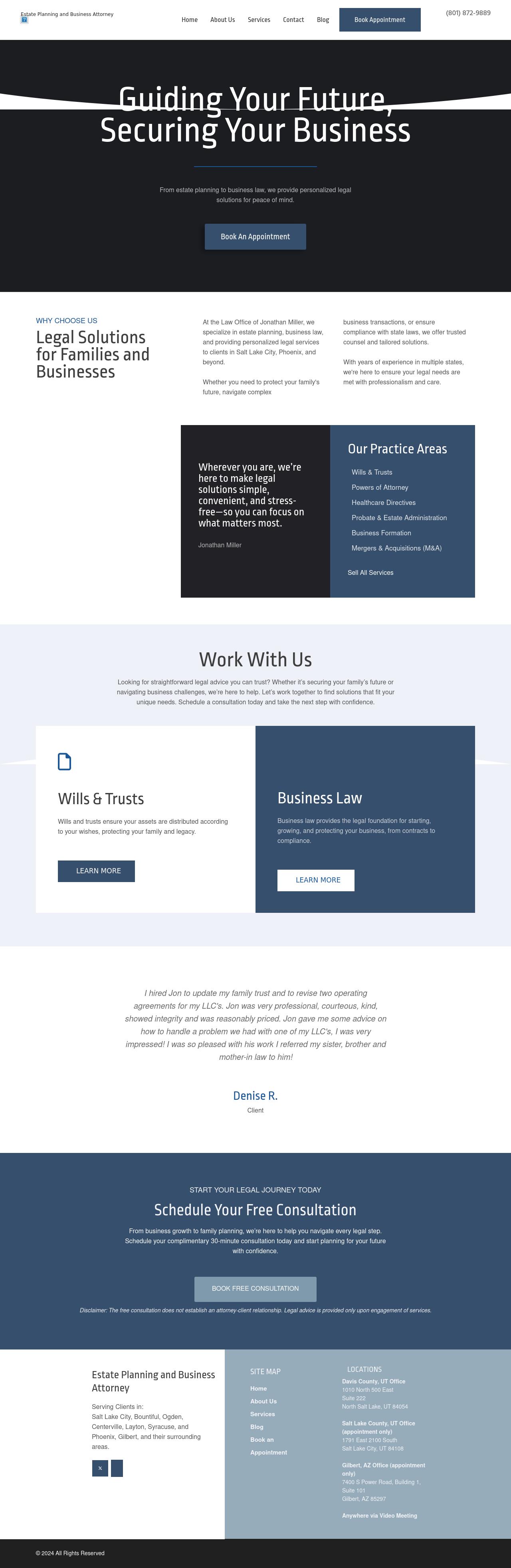 Law Office of Jonathan Miller - Salt Lake City UT Lawyers
