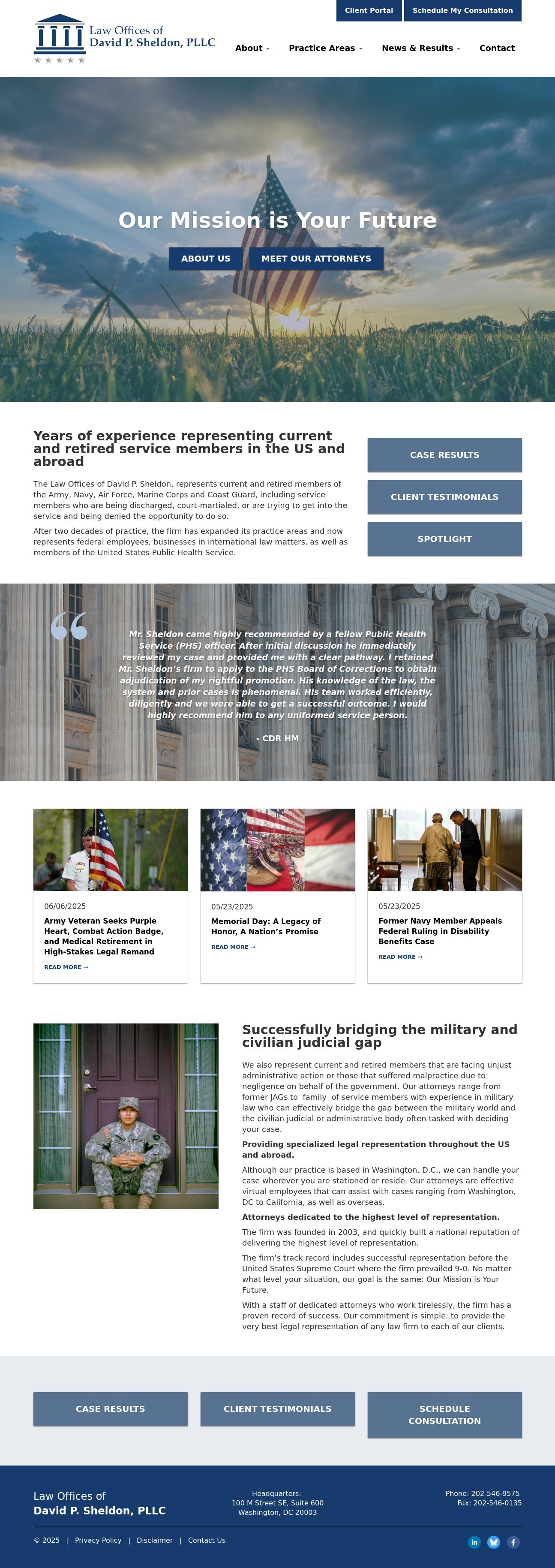 Law Offices of David P. Sheldon - Washington DC Lawyers