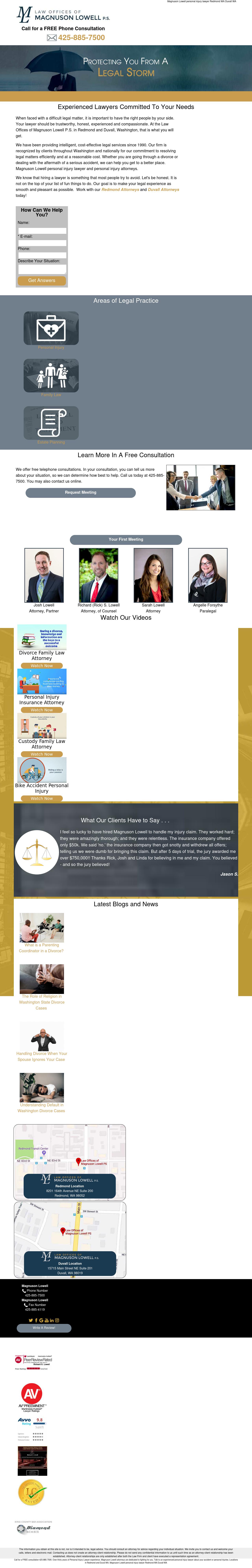 Law Offices of Magnuson Lowell P.S. - Redmond WA Lawyers