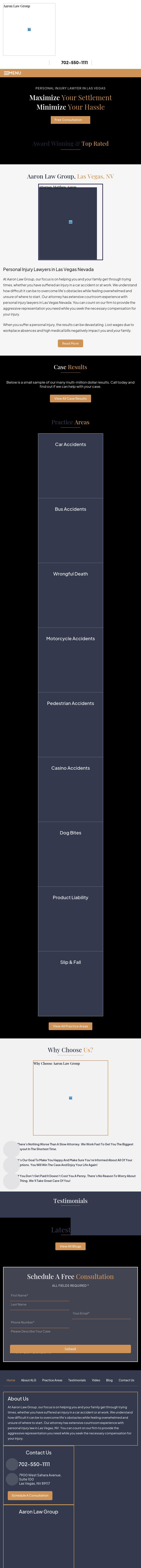 Aaron Law Group - Las Vegas NV Lawyers