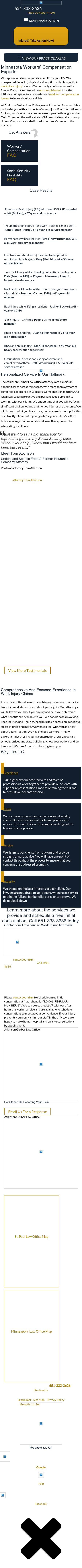 Atkinson Law Office, P.A. & Minnesota Disability - Saint Paul MN Lawyers