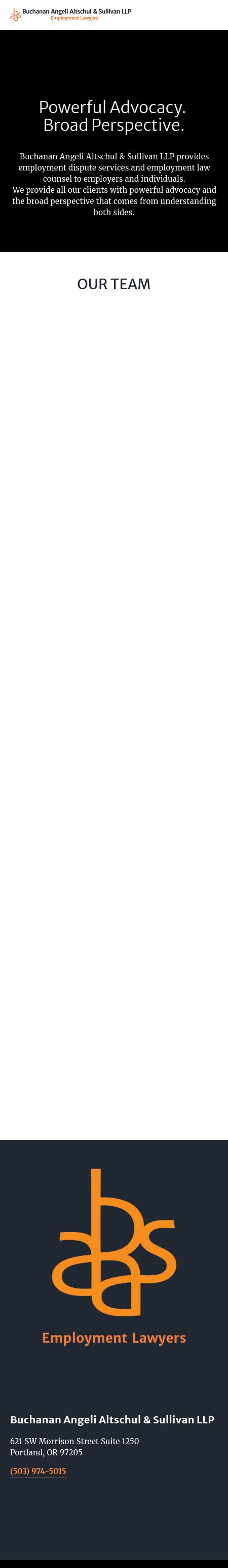 Buchanan Angeli Altschul & Sullivan LLP - Portland OR Lawyers