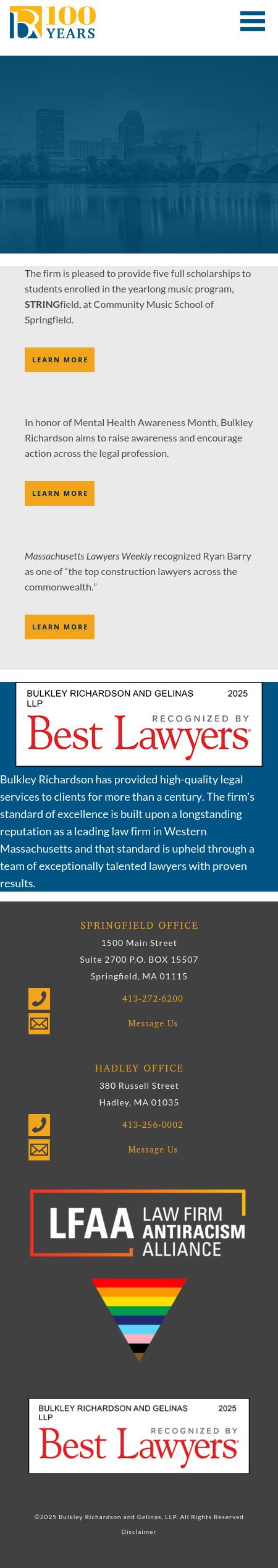 Bulkley, Richardson and Gelinas, LLP - Boston MA Lawyers
