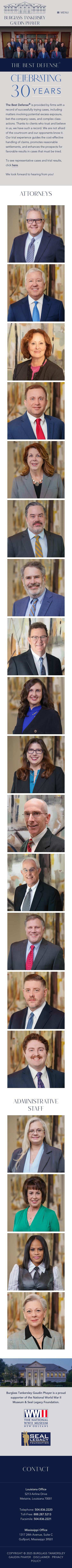 Burglass & Tankersley, L.L.C. - Metairie LA Lawyers