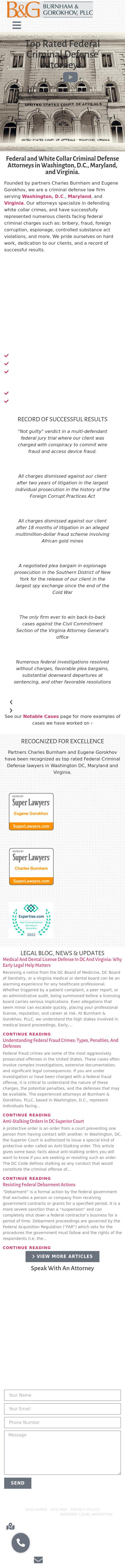 Burnham & Gorokhov, PLLC - Washington DC Lawyers