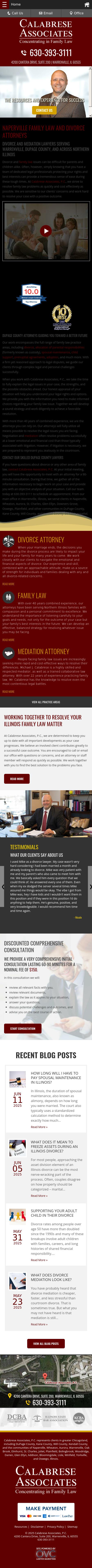 Calabrese Associates - Warrenville IL Lawyers