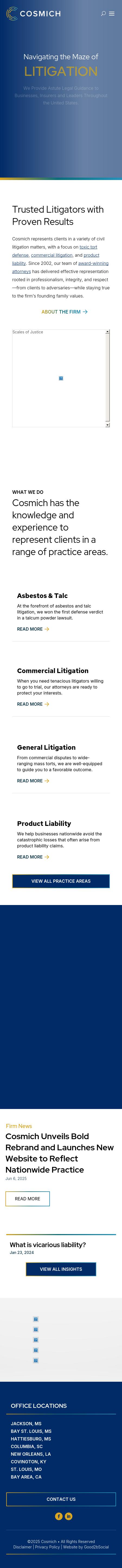 Cosmich Simmons & Brown, PLLC - Hattiesburg MS Lawyers