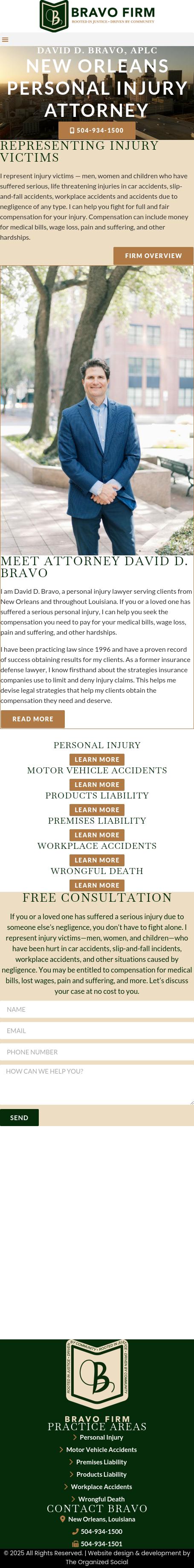 David D. Bravo - New Orleans LA Lawyers