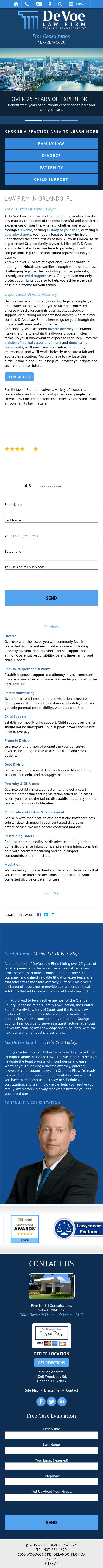 DeVoe Law Firm - Kissimmee FL Lawyers