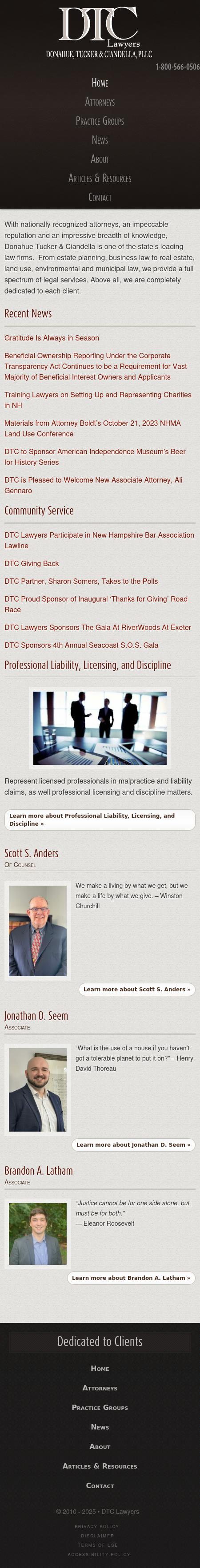 Donahue Tucker & Ciandella PLLC - Portsmouth NH Lawyers