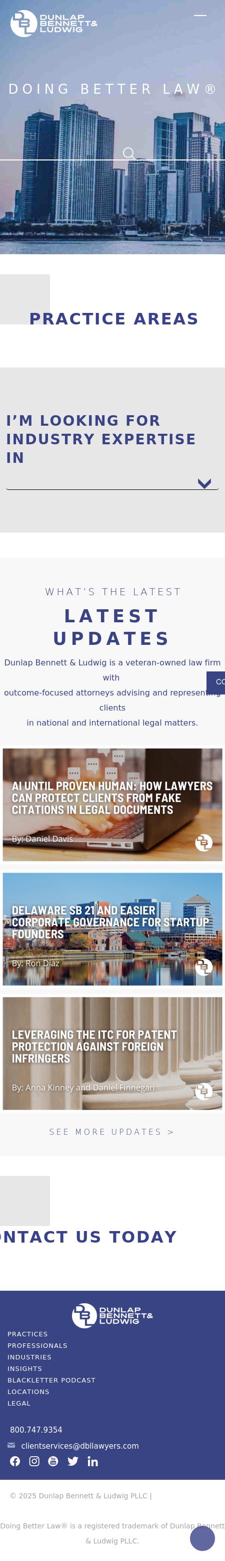 Dunlap Bennett & Ludwig - Bethesda MD Lawyers