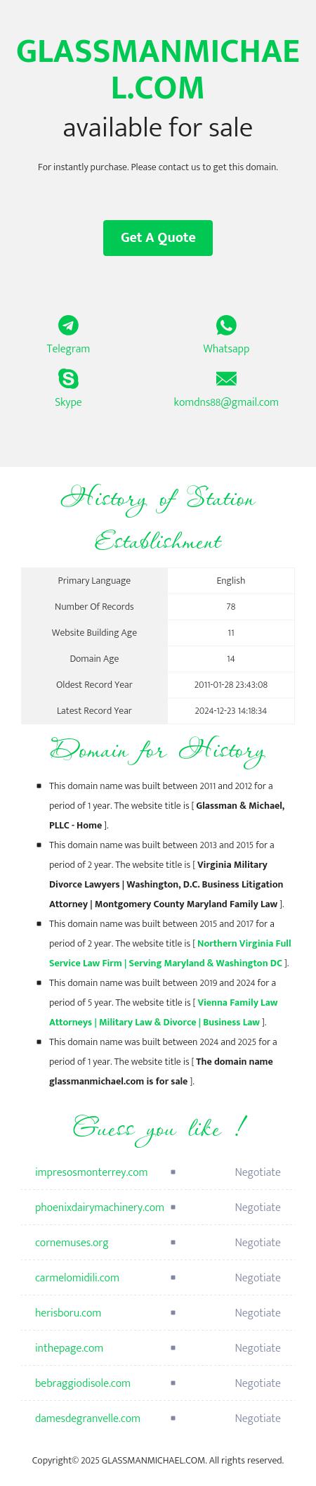 Glassman & Michael, PLLC - Washington DC Lawyers