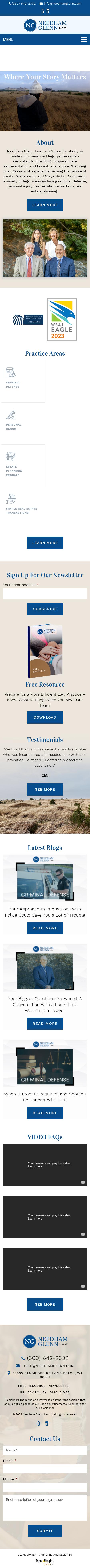 Guy M. Glenn - Long Beach WA Lawyers