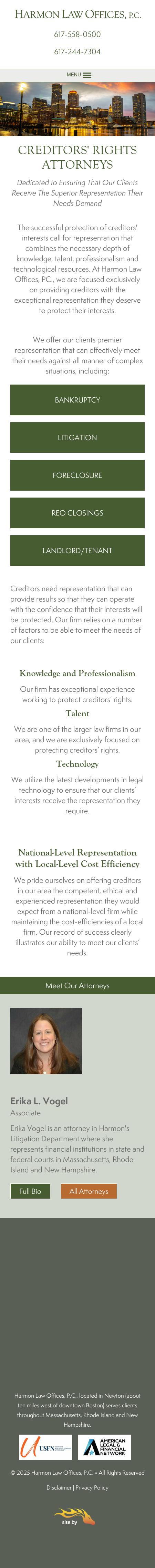 Harmon Law Offices, P.C. - Newton MA Lawyers