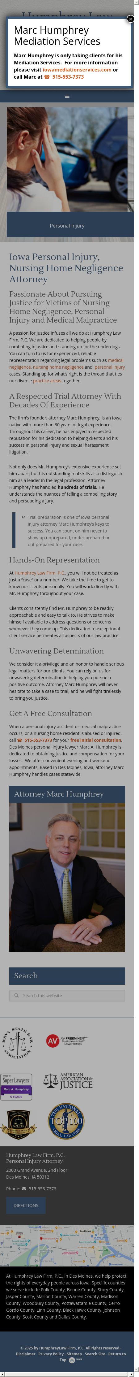 Humphrey Law Firm, P.C. - Des Moines IA Lawyers