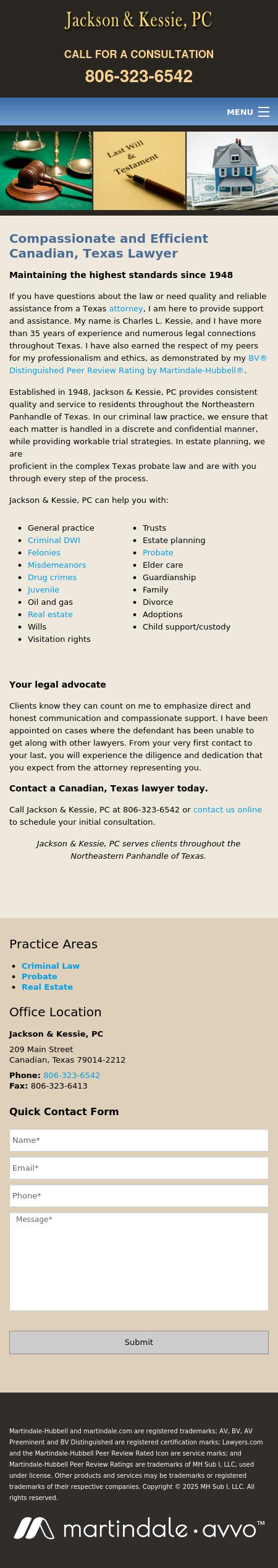 Jackson & Kessie, PC - Canadian TX Lawyers