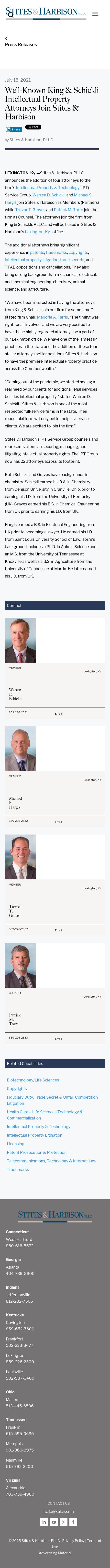 King & Schickli, PLLC - Lexington KY Lawyers