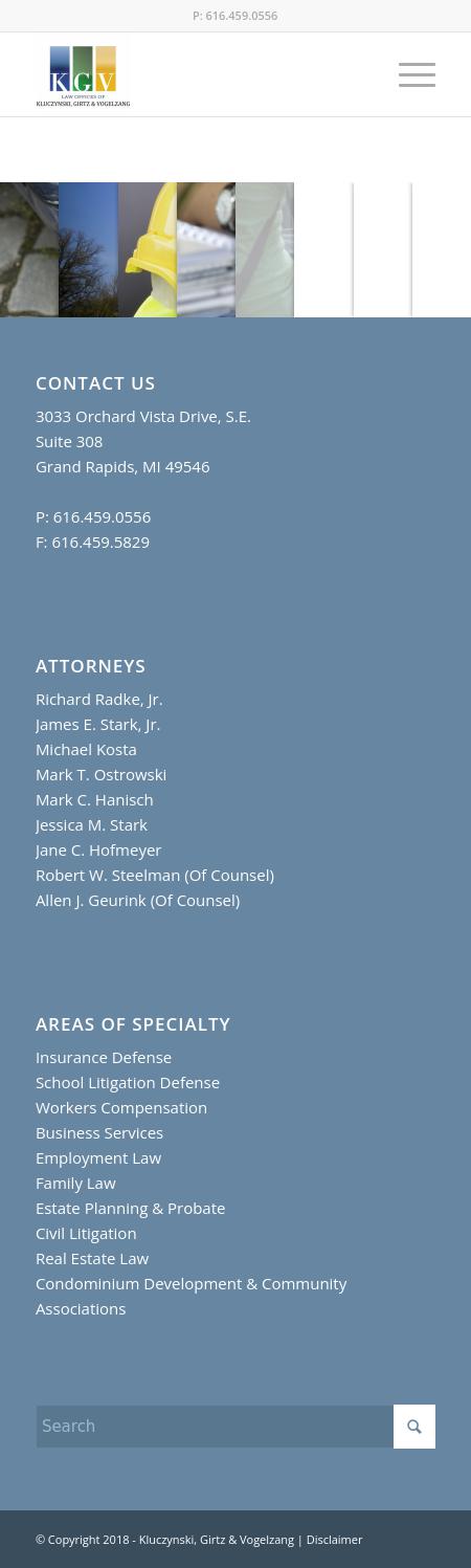 Kluczynski, Girtz & Vogelzang - Grand Rapids MI Lawyers