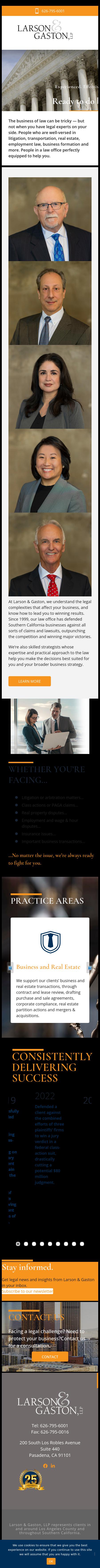 Larson & Gaston, LLP - Pasadena CA Lawyers