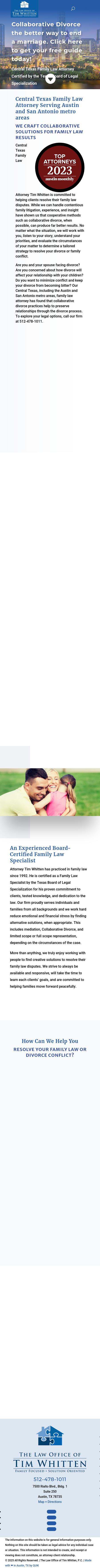 Law Office of Tim Whitten, P.C. - Austin TX Lawyers