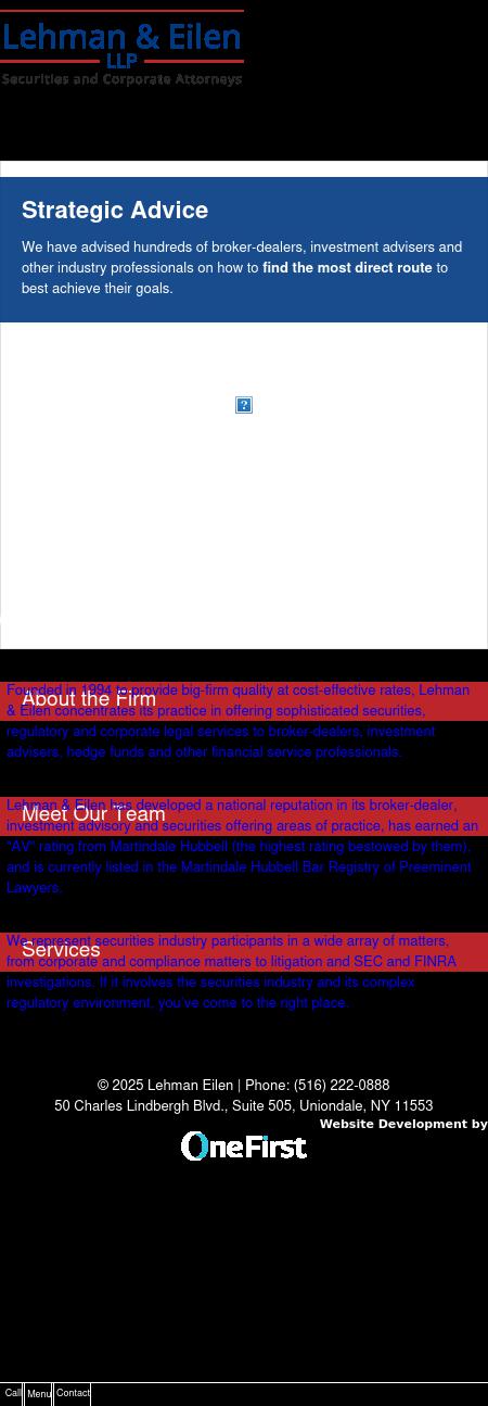 Lehman & Ellen LLP - Uniondale NY Lawyers