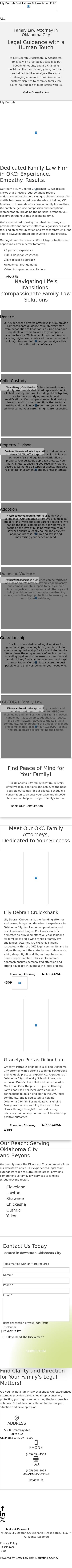 Lily Debrah Cruickshank & Associates, PLLC - Oklahoma City OK Lawyers