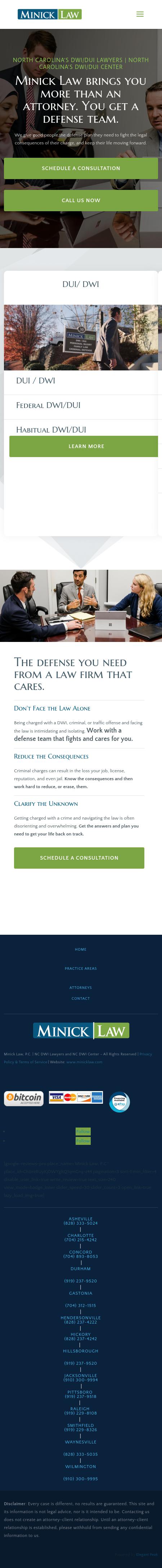 Minick Law - Asheville NC Lawyers