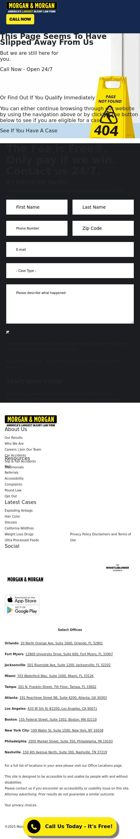 Morgan & Morgan - St. Petersburg FL Lawyers