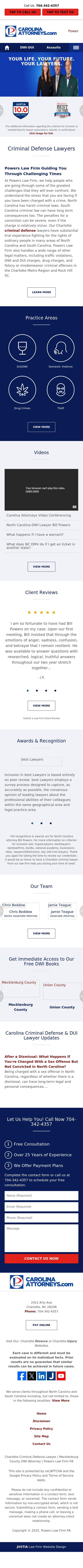 Powers McCartan, PLLC - Concord NC Lawyers