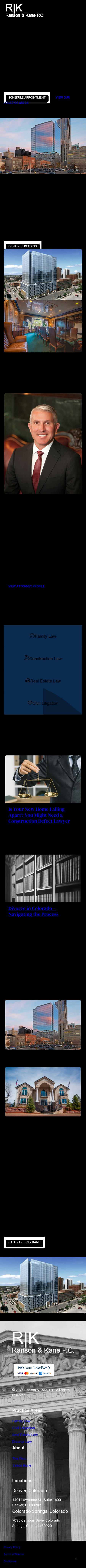 Ranson & Kane, P.C. - Colorado Springs CO Lawyers