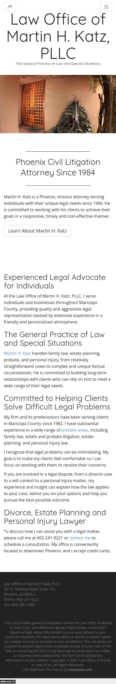 Stegall, Katz & Whitaker, P.C. - Phoenix AZ Lawyers