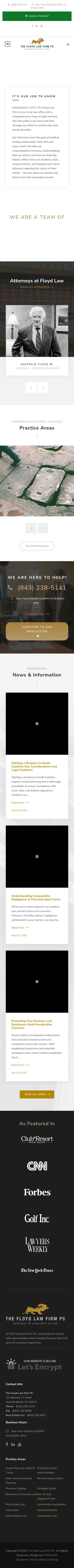 The Floyd Law Firm PC - Surfside Beach SC Lawyers