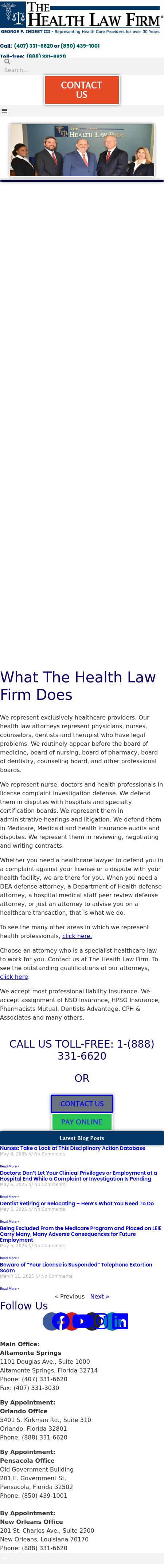 The Health Law Firm - Fort Collins CO Lawyers