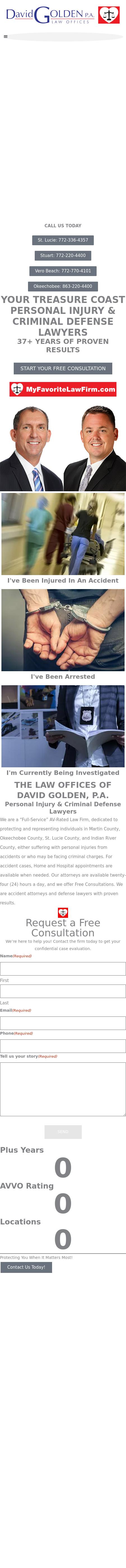 The Law Offices of David Golden, P.A. - Stuart FL Lawyers