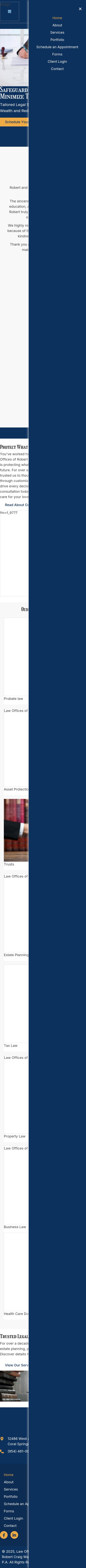 The Law Offices of Robert Craig Wallach, P.A. - Coconut Creek FL Lawyers