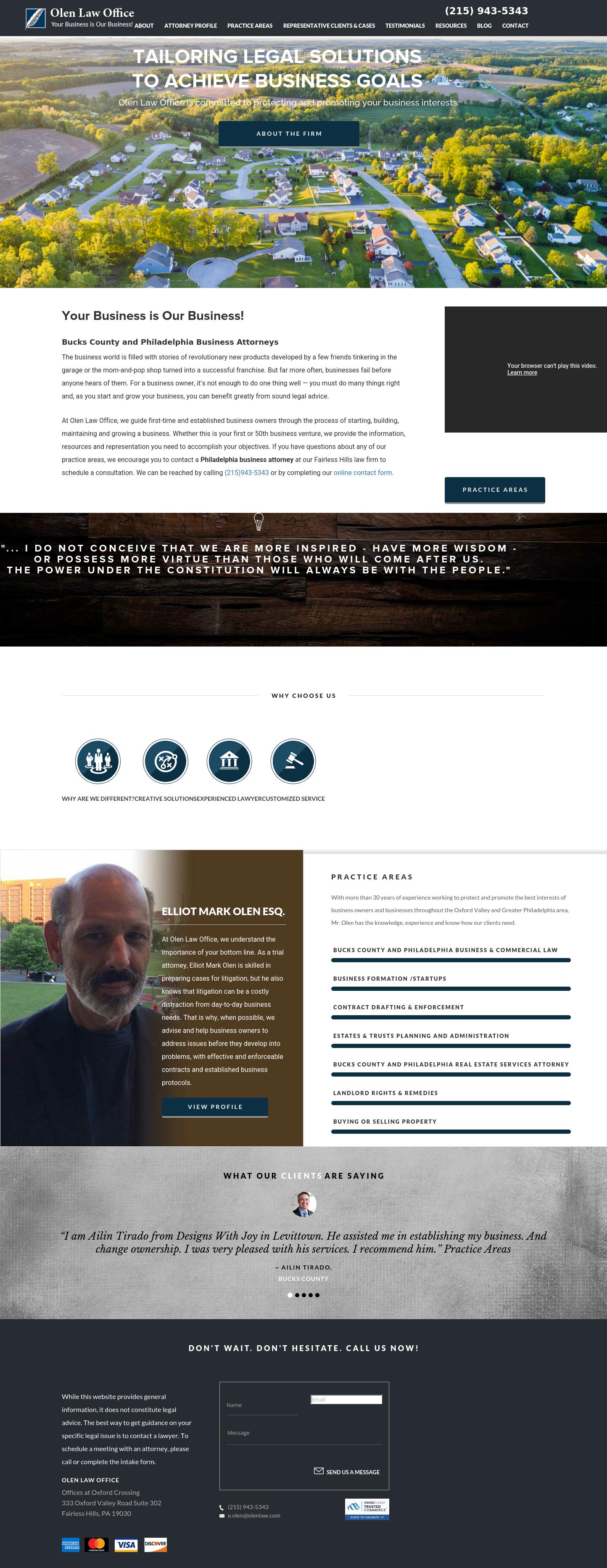 Olen Law Office - Fairless Hills PA Lawyers