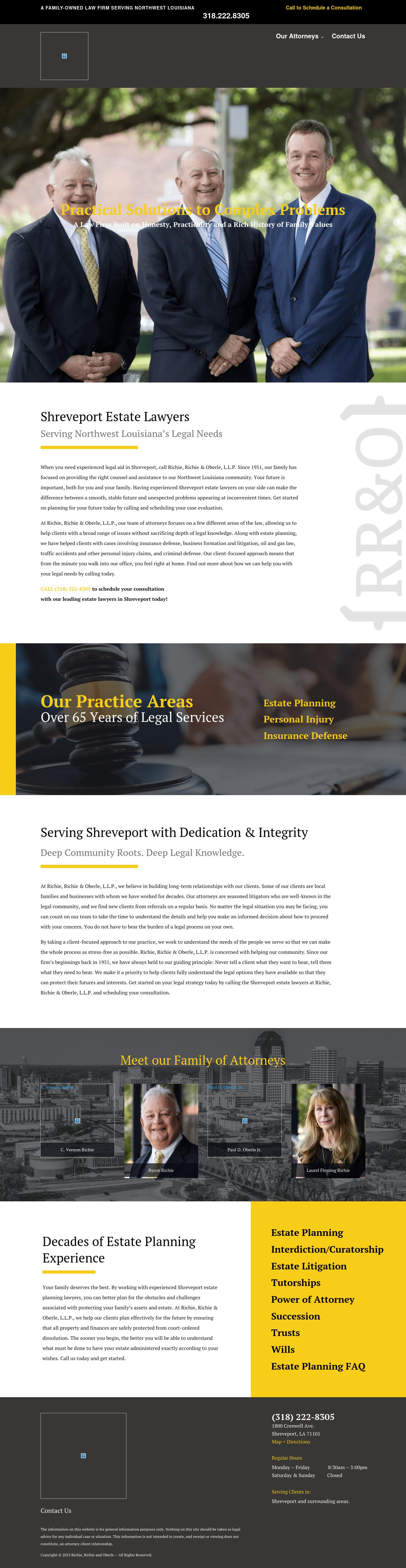 Richie Richie & Oberle LLP - Shreveport LA Lawyers