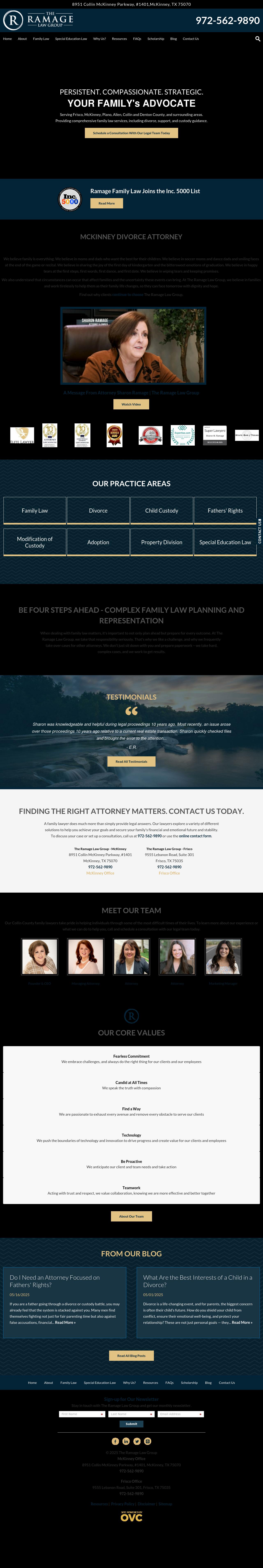 Sharon M. Ramage, P.C. - Frisco TX Lawyers